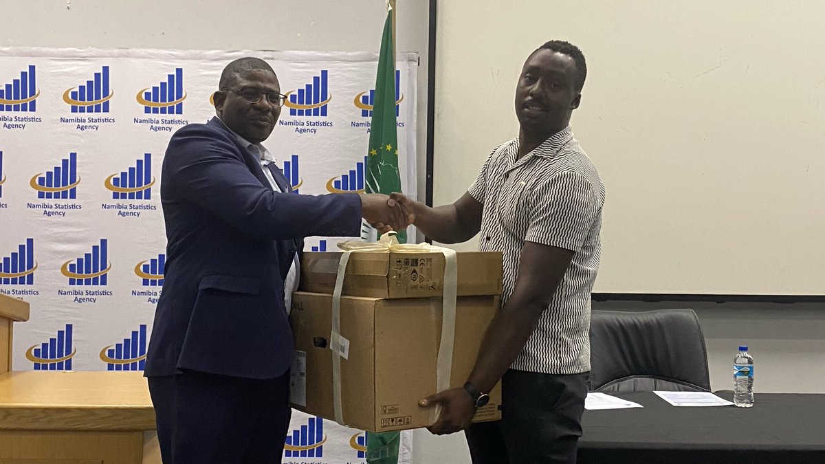 MurdNamibia's tweet photo. The Ministry of Urban and Rural Development (MURD), in collaboration with the Namibia Statistics Agency (NSA), has handed over 57 desktop computers and printers to local authorities for implementation Namibia Housing Information System.
#NHIS #HousingData #LocalAuthorities #MURD https://t.co/rnGBVozzMd