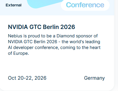 Burle84's tweet photo. @demian_ai @FenrirFR_ @nebiusai YES, Germany! Will be there! https://t.co/4To6O9b3vh