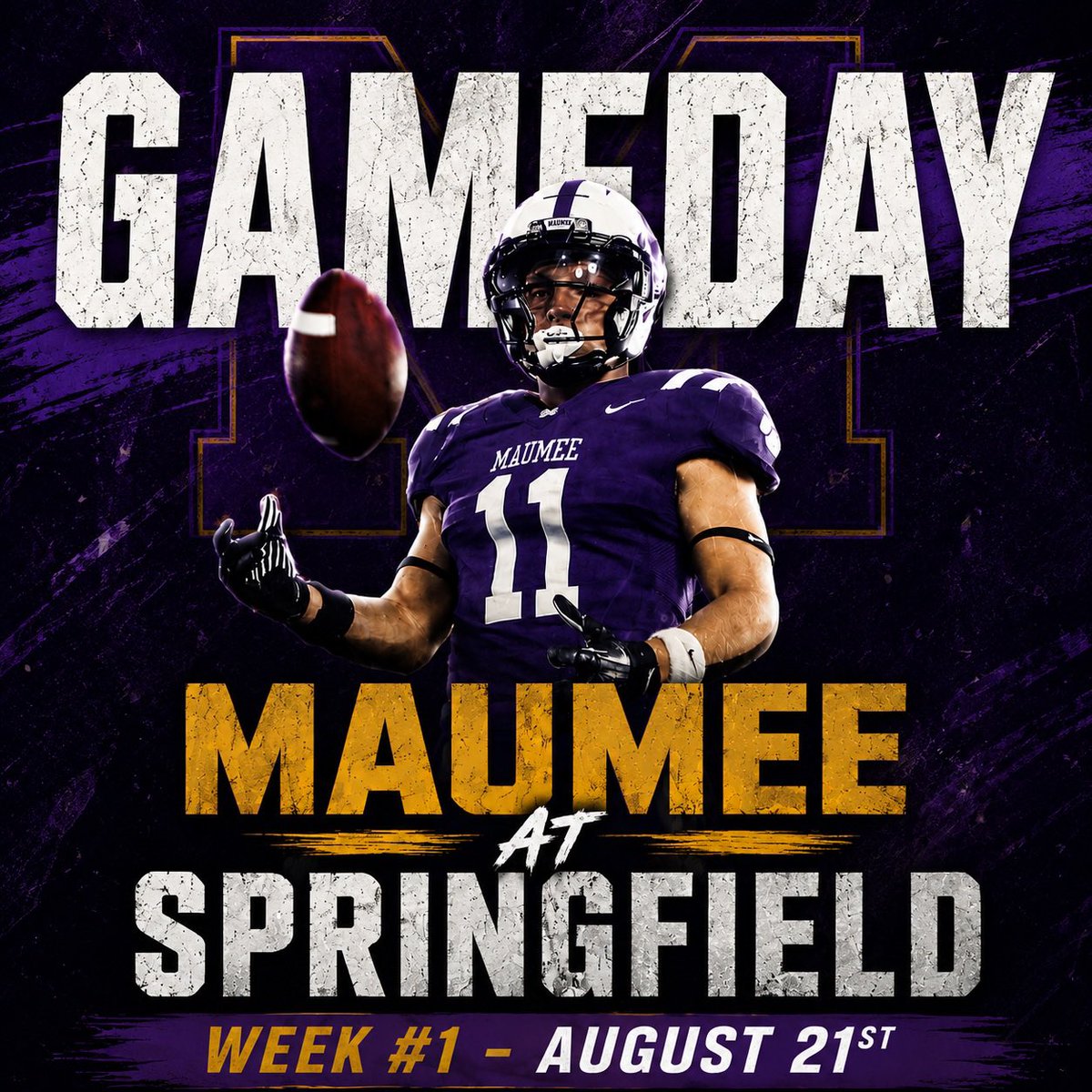 MaumeePantherFB's tweet photo. It’s officially here.

WEEK 1
Maumee Panthers @ Springfield Blue Devils
August 21st
Springfield High School

Time to kick off the 2026 season. 

Follow along for live game updates and in-game stats using the link below:

https://t.co/t1DB9M6o5U

#WIN | #EARNIT https://t.co/k8GznktrlU