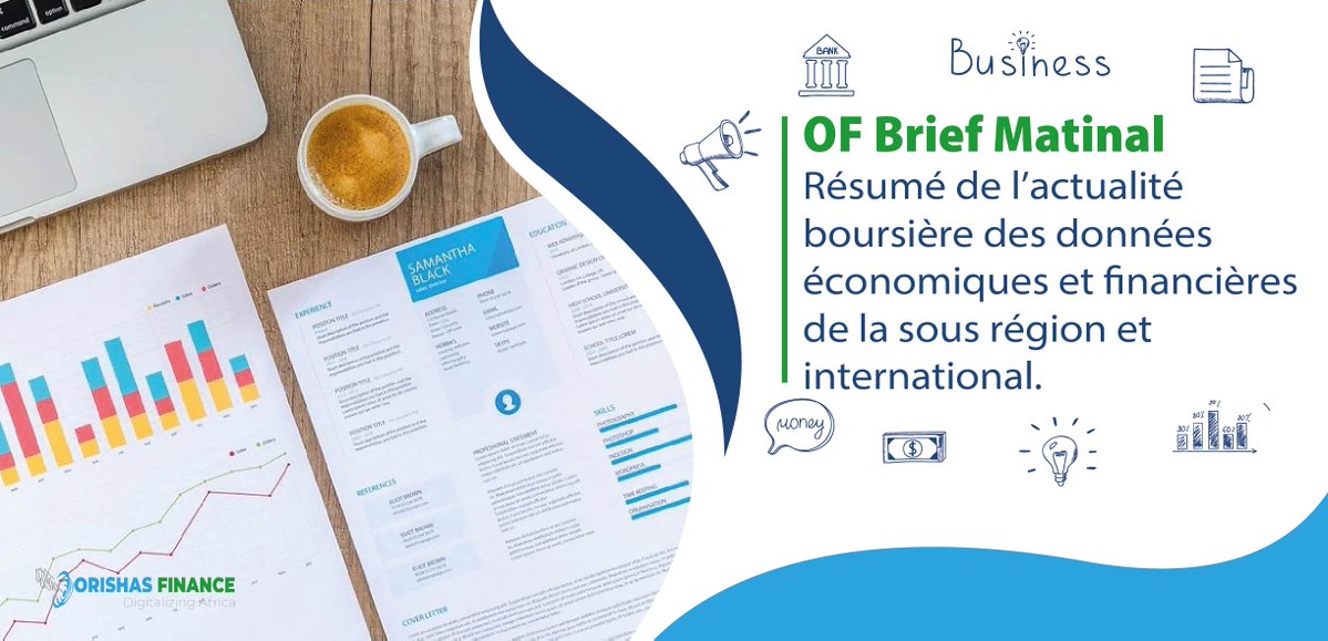 orishas_finance's tweet photo. BRIEF MATINAL DU 21 AOÛT 2026
Tout sur le marché des actions, marché de change, les entreprises, les rendements d’obligation, matière première ...
https://t.co/LhIucPm80r
#trésor #sgi #sgo #Devise #matierepremiere #bourses #wallstreet #BCE #FED #orishasfinanceafrica #Afrique https://t.co/kw46AzioK1