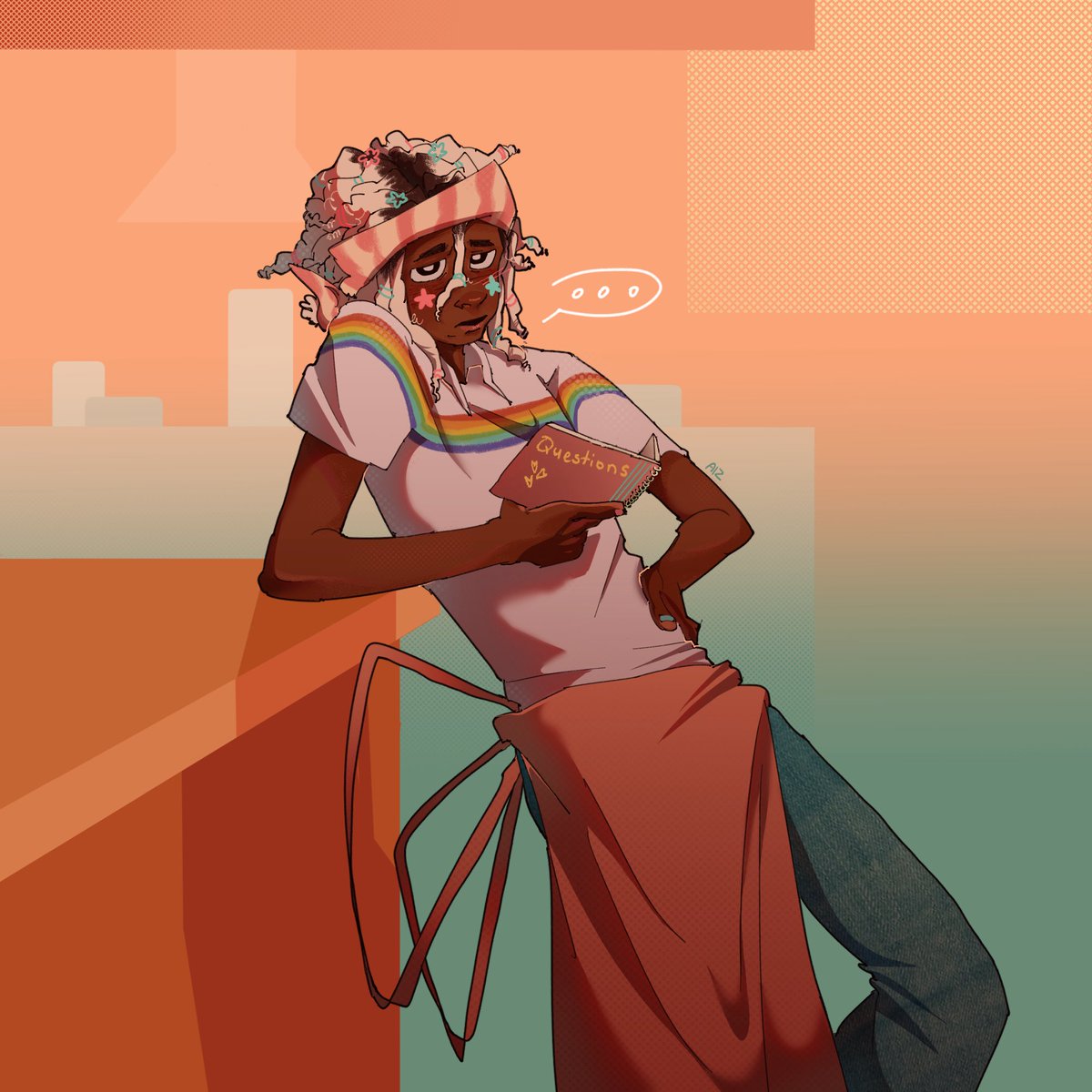 AIZ_kazakh's tweet photo. Cosmo humanisation againnn, i love him. I made it for ask in tg.

#cosmo #dandysworld #humanisation #cosmodandysworld https://t.co/VKNGnPIm5A