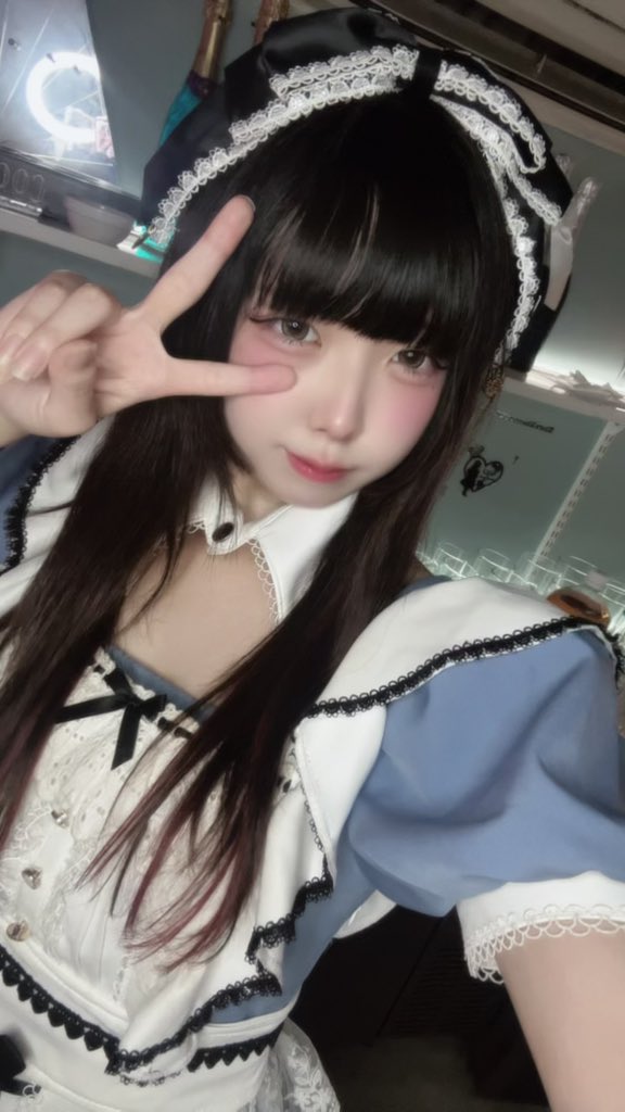 se__t0_'s tweet photo. おきゅいん！
歌舞伎町 Alice chambreだよー！
20-5です！
遠隔、お約束、今日はないので待ってます😭
 #コンカフェ嬢 #歌舞伎町コンカフェ  #自撮り界隈 #自撮り界隈さんと繋がりたい #コンカフェ営業 #いいね返し https://t.co/rjirksyCw8