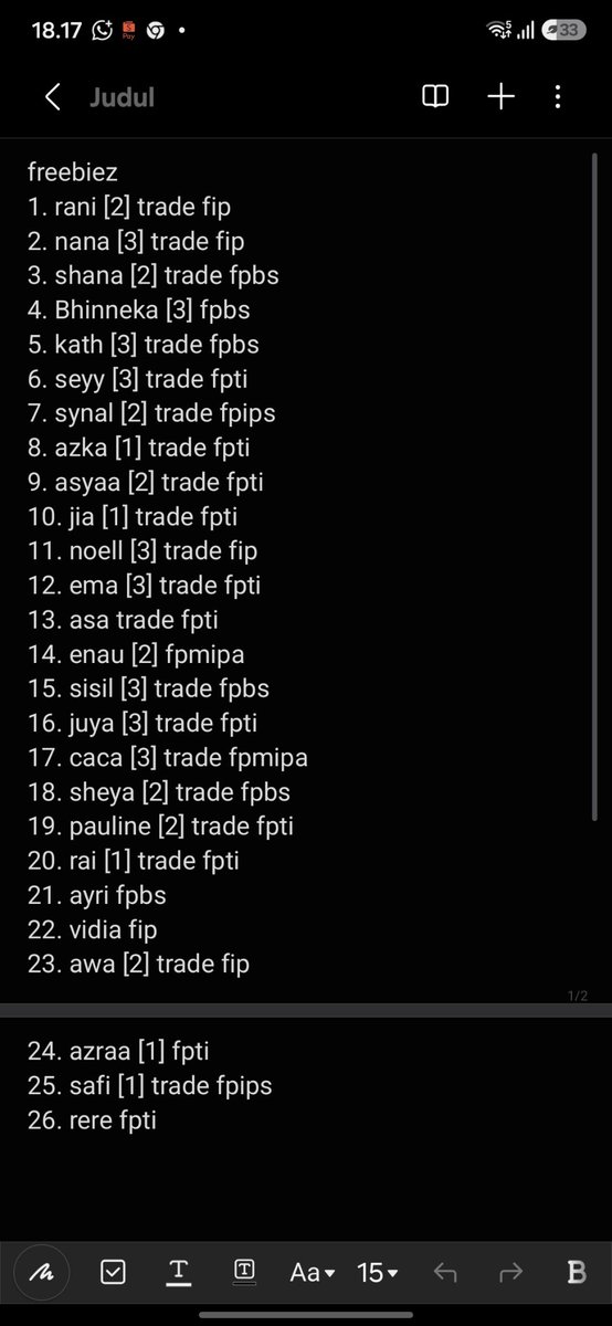 sangwonfisika's tweet photo. temen temenn kalo sekiranya ada nama kalian disini besok temuin aku di alun alun isola yaa :3 sekitaran jam 8-10 pagii. nanti aku infooin lagi https://t.co/JtKIuTP0Uh
