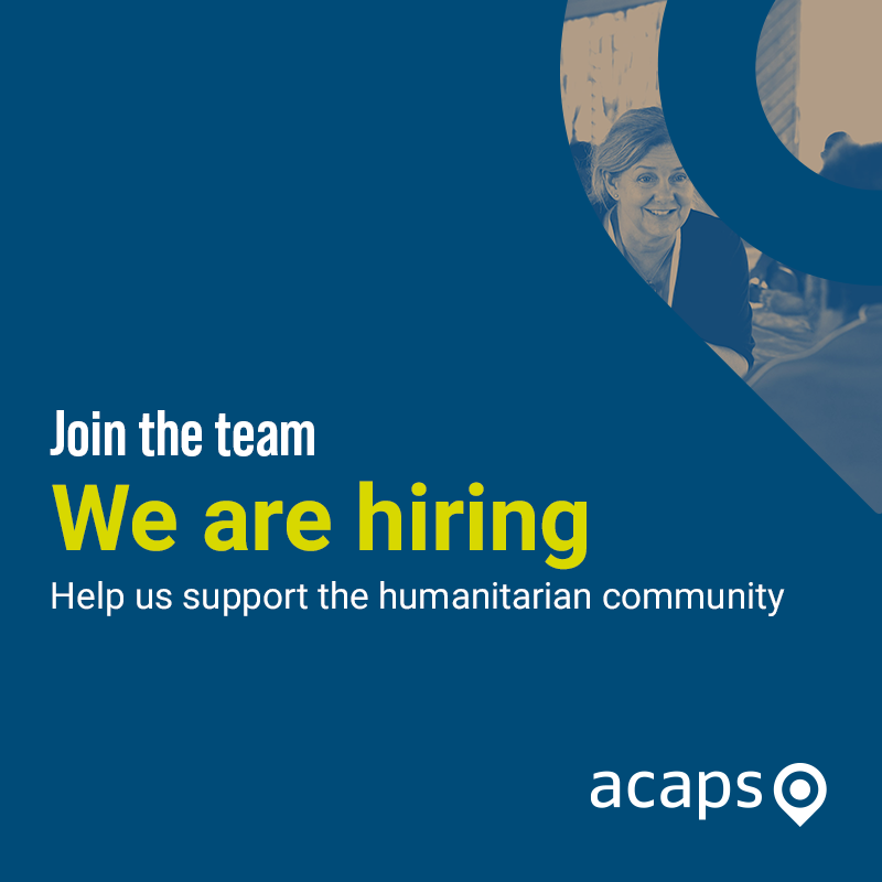 ACAPSproject's tweet photo. #JobsAlert | Are you based in The Hague, London, Nairobi, or Amman? We have a great job opportunity for you. 

Position: Strategic Partnerships and Grants Manager.

🔗 Apply here: https://t.co/hmqBCDshQJ

📆 Deadline: 30 August 2026

#HumanitarianJobs #HiringNow #Fundraising https://t.co/3mY7W11IAk