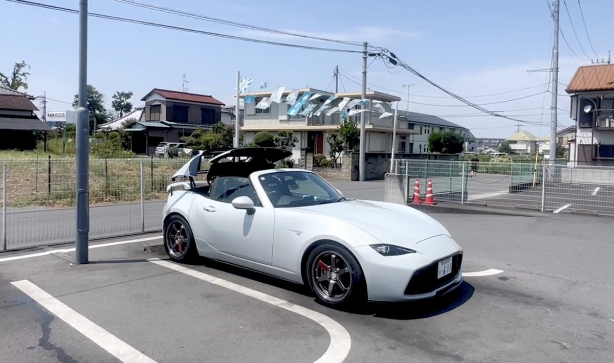 kano_mx5's tweet photo. ロードスターRF用ルーフコントローラー、ついに完成しました！
車外から純正リモコンキーを使って、ルーフの開閉が可能です！

気になるRFオーナーさんいますか？👀 https://t.co/GCW55t6S4t