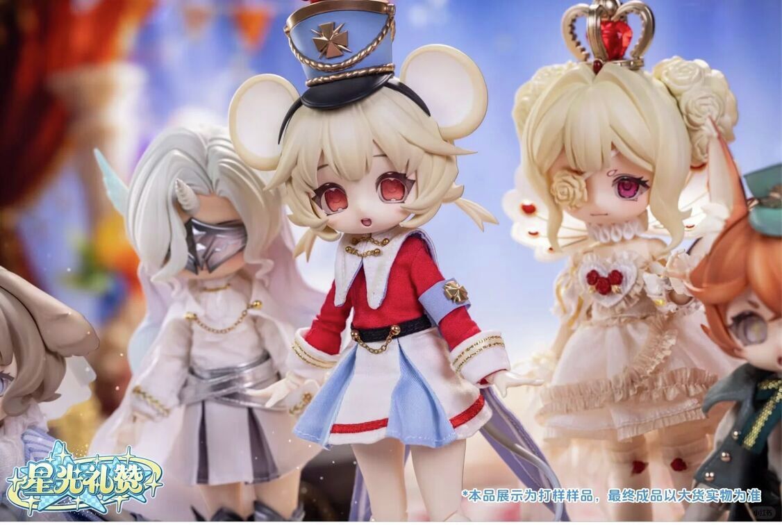 DOLKSTATION's tweet photo. 【お知らせ】
中国発のアートトイブランド『星光礼賛』の取扱い開始しました！
➡https://t.co/WB7p92A1w7

嬉しいオープンボックスなので、好きな子をオプションで指定してお迎えできちゃいます！特別ドールも2種ございます。

9/23(水・祝)締切、ぜひご覧ください。 https://t.co/ekW4n36o7g