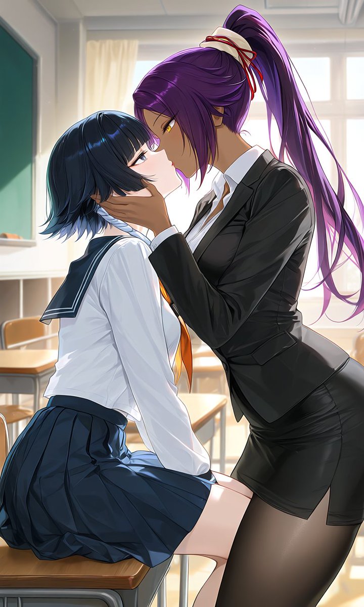 Marvelloxx's tweet photo. Some Student x Teacher Yuri with Yoruichi and Soifon.

#bleach #YoruichiShihōin #yoruichi #soifon #yuri #studentteacher #girlslove https://t.co/Y35mwN8S14