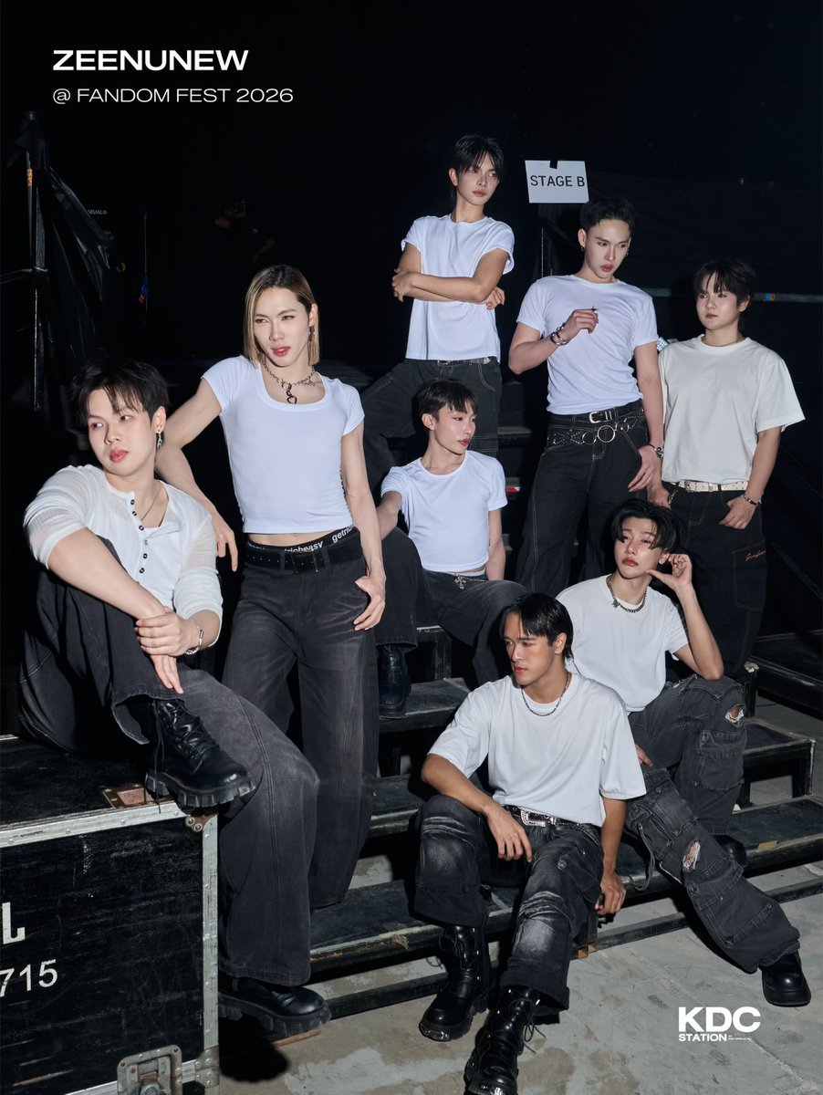 kdc_station's tweet photo. FANDOMFEST2026 X ZEENUNEW🪸🐠🫧

CHOREOGRAPHER 
@kdc.station (@panarucha @atom_ttomi @__fiiish__ )

DANCER
KDC TEAM

Thank you for trusting us to make this great piece.

Contact Line (For work) : @kdcofficialth

#FANDOMFEST2026XZEENUNEW
#KDCSTATION
#KDCOFFICIALTH https://t.co/Wb7GicfaaX