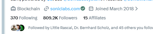 Pulse4Sonic's tweet photo. @tothemoon0301 @SonicLabs +6000 new wallet but x twitter lose daily followers, fake followers? fake it until u make it don't work in 2026 https://t.co/KidoZ1QoFX
