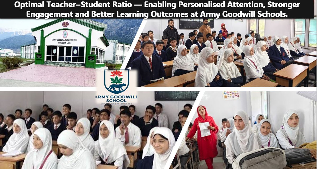 nidawadi14's tweet photo. Specialised coaching for NEET, JEE and NDA helps students pursue challenging aspirations with structured preparation and focused academic guidance.#illuminatingFrontiers #ArmyGoodwillSchool #TransformingLives #Ladakh #OpsSadbhavana #EducationForAll
#FrontierSchool #NationBui https://t.co/uWooW98usu