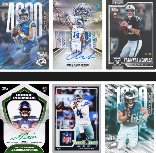 snkr_twitr's tweet photo. AD: LIVE: 2026 Topps Flagship Football

Shop -> https://t.co/HrMFTbrRpr https://t.co/SaTLac30m5