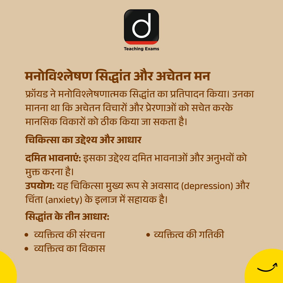Drishtiteaching's tweet photo. सिगमंड फ्रॉयड: अचेतन मन, स्वप्न और मनोविश्लेषण के सिद्धांत से आधुनिक मनोविज्ञान को नई दिशा देने वाले महान विचारक।
#SigmundFreud #Psychology #Psychoanalysis #PsychologyHistory #MindAndBehavior https://t.co/zG75GfMHpe
