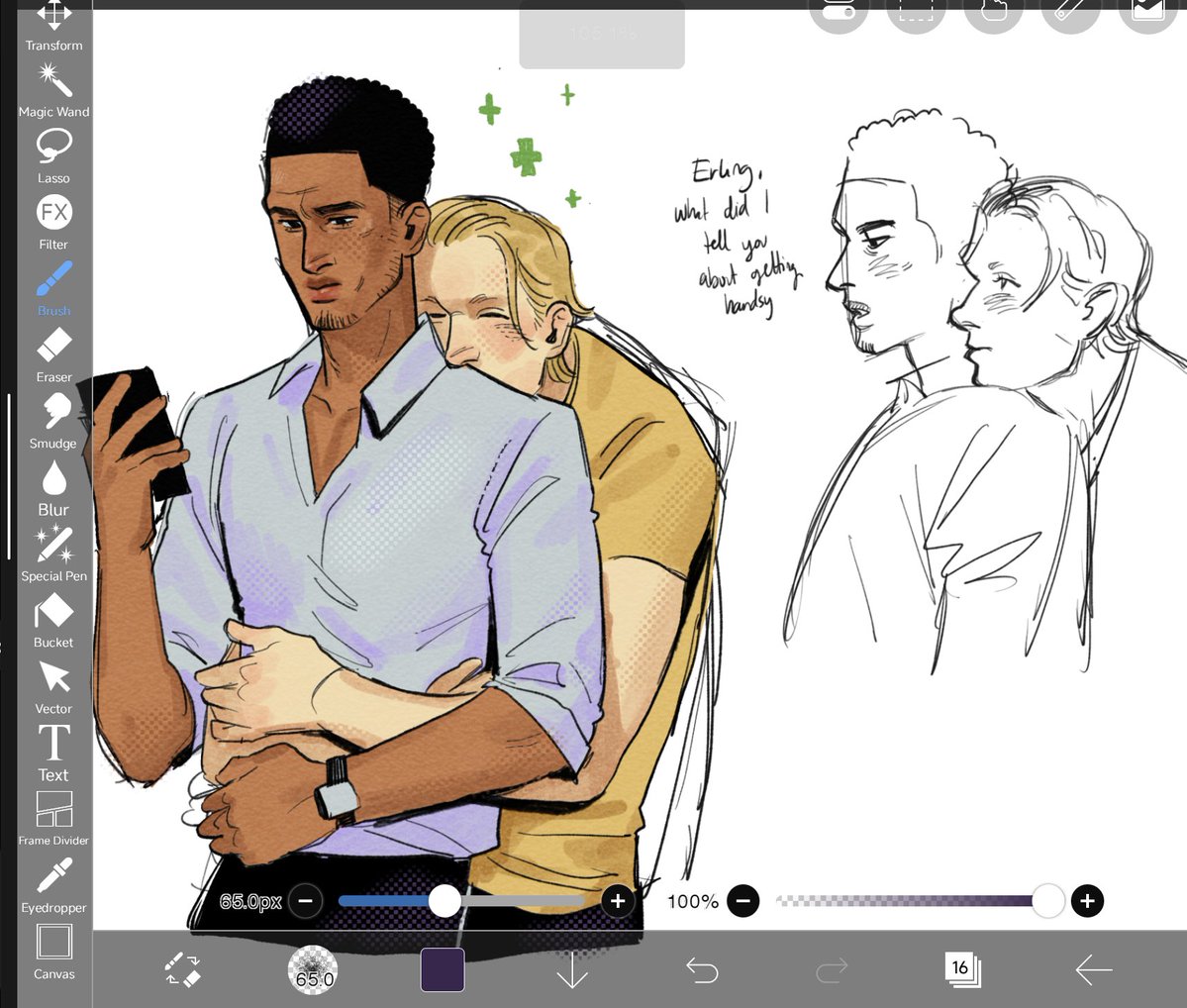 BlueTrashMail's tweet photo. Doodles inspired by this AU 🐶🦈

#haalingham https://t.co/mbvcdsoxcf