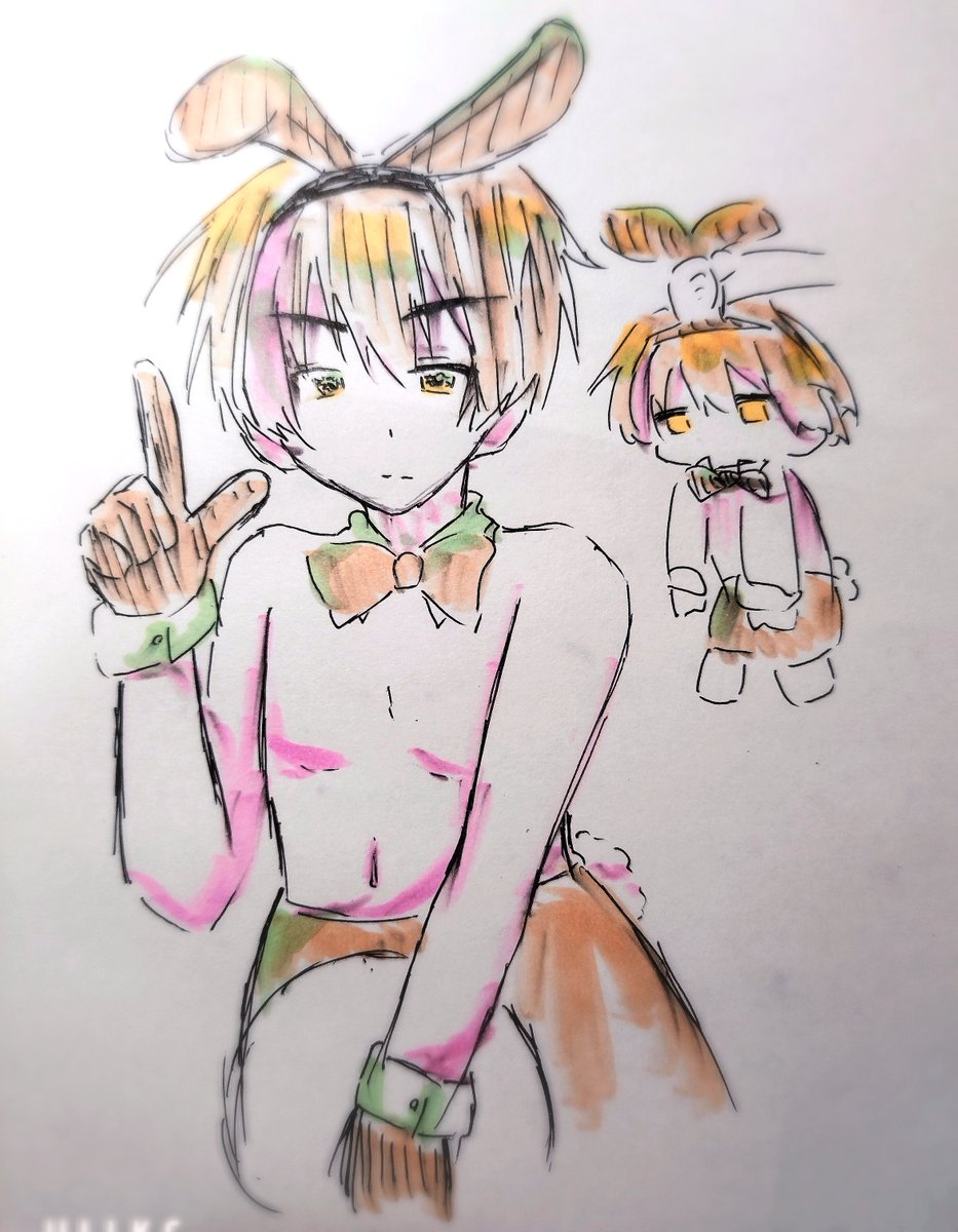 Soyu_0010's tweet photo. バニーの日
 #APH  #バニーの日 https://t.co/tAgtviEgZq