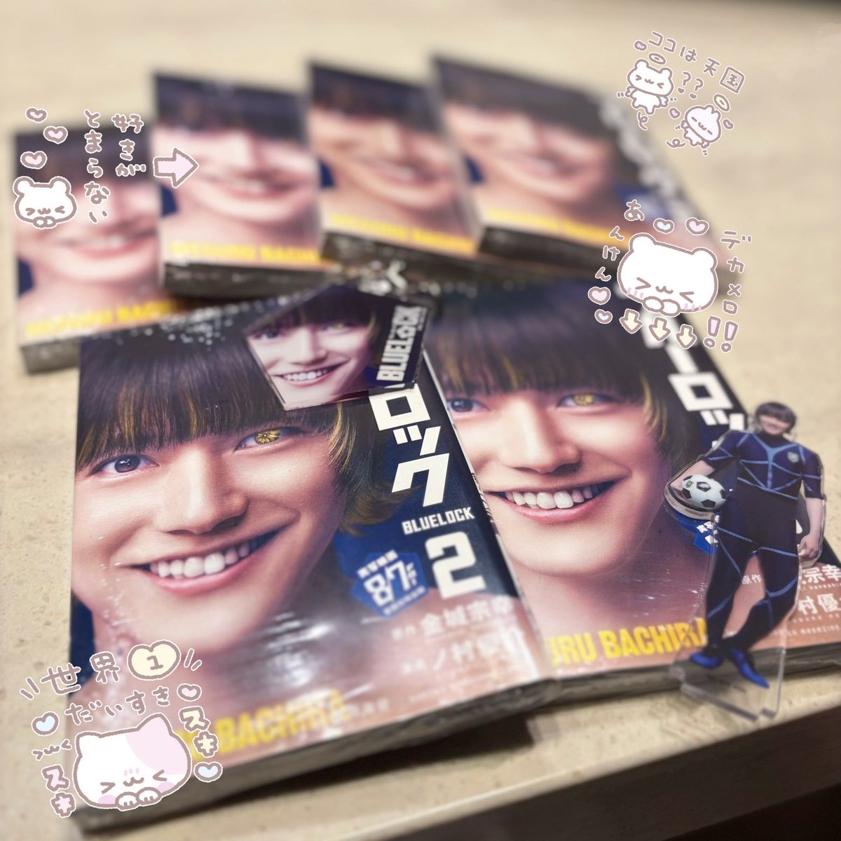 achuchan_'s tweet photo. 素敵な企画ありがとうございますɞ̴̶̷̥⩊ɞ̴̶̷̥♡
インタビュー全て拝見しました₍ᐢᵒ̴̶̷̥́  ·̮ ᵒ̴̶̷̥́ ᐢ₎ぅʓぅʓ蜂楽くんを最後まで演じきった櫻井海音くんがとっても素敵でした👶🏻⚽️💛
ご縁がありますように(ᐡ´• ·̫•)ﾉ(-‧̫ -`ᐡ)♥ https://t.co/8XspDaGiaZ