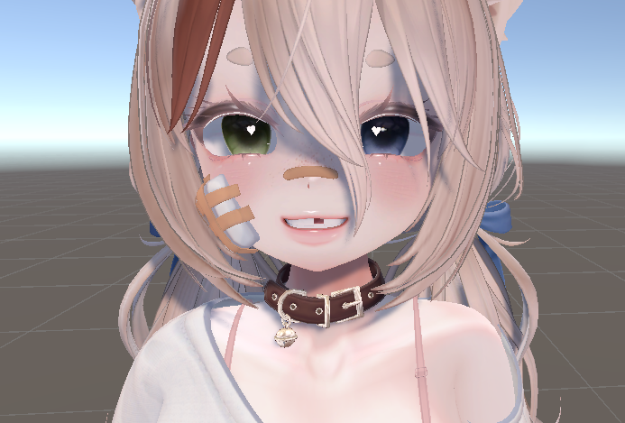 MylcahVT's tweet photo. Estoy probando cosas nuevas para el modelo y es que no puedo, la veo y no puedo parar de reirme con el dientecito todo cute ~

Cuando poco a poco mejore texturas y calidades espero que quede precioso✨
#vrchat #mayo3D https://t.co/hXDASByitU