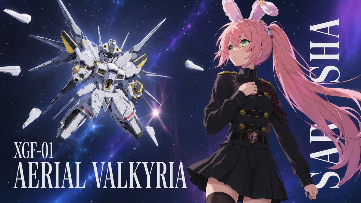 Justice_PS5_FGO's tweet photo. 主人公機
アークキャヴァリアーHOPE

サーシャ機
エアリアルヴァルキュリア

リーシャ機
ハッピートリガー https://t.co/1DhUdLYlRH