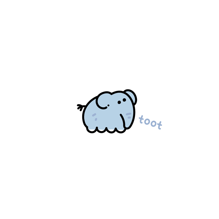 stefscribbles's tweet photo. elephnat https://t.co/R2MaEhlAN4