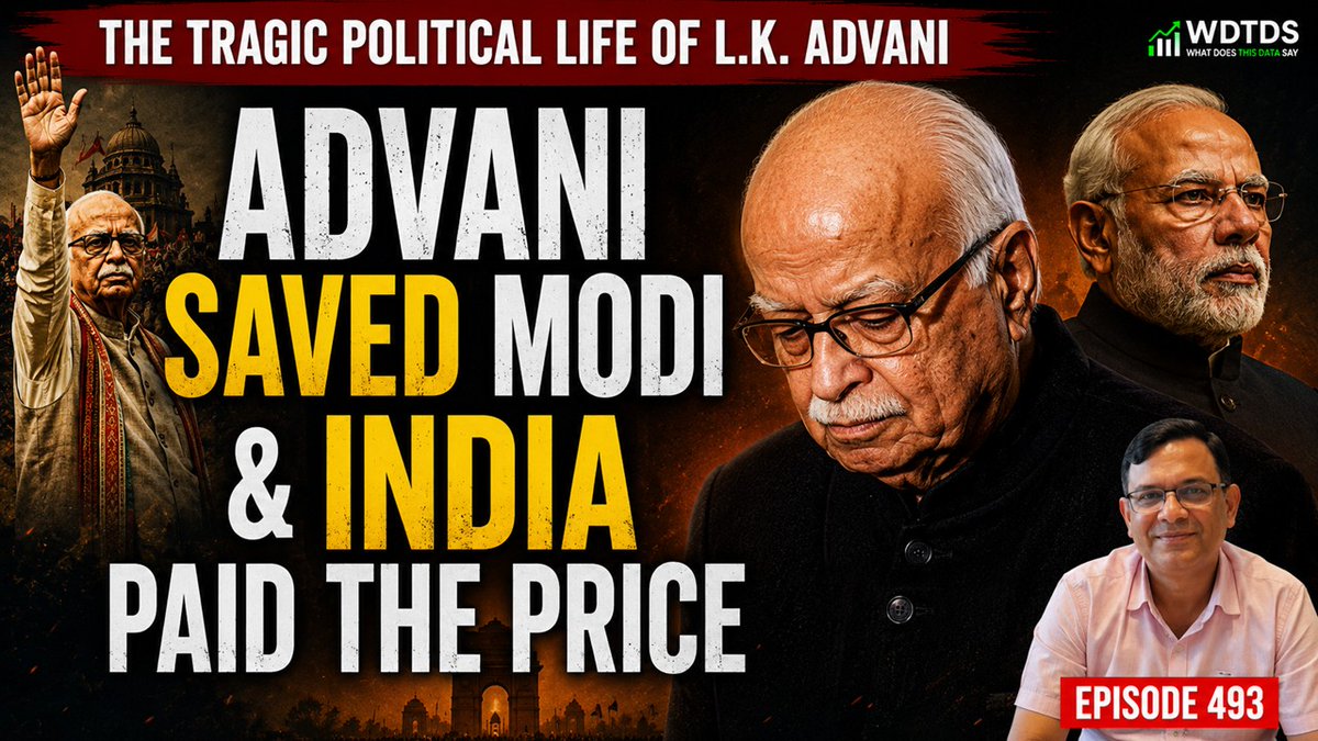 theinfodiggers's tweet photo. Advani built the movement. He protected Modi when Modi was vulnerable.

At 98, does he see a legacy to celebrate — or an India he helped fundamentally change?

https://t.co/vOTfXQRZJj via @YouTube https://t.co/weGmGNuzp1