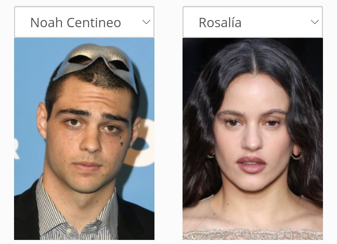 iryuthink's tweet photo. i guess i look like noah centineo and Rosalia https://t.co/7ZIp5tdGKi