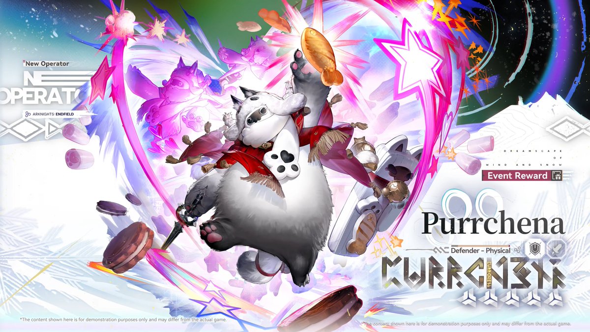Naruvt0's tweet photo. Arknights Endfield 1.5

Purrchena (FREE 5* Operator)

#ArknightsEndfield #Endfield https://t.co/HjQMGW2vP4