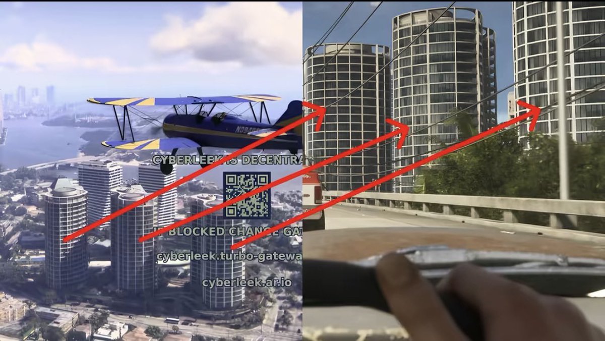 RockstarUpdts's tweet photo. Referencias de los videos filtrados con los trailers mostrados por parte de Rockstar... https://t.co/qWY0GQqoMd