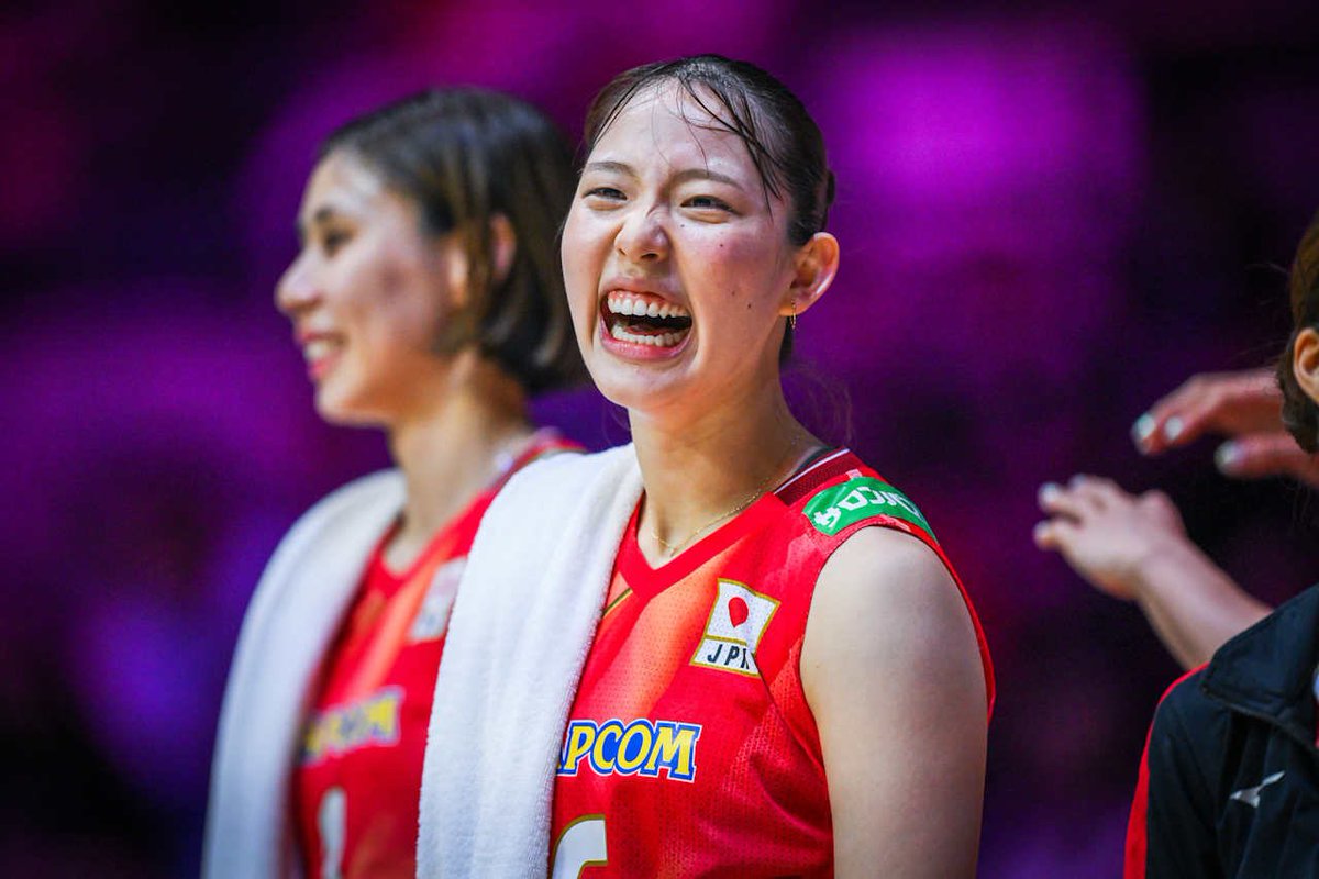 TBSvolleyboo's tweet photo. AVCバレーボール
女子大陸選手権大会

🇯🇵日本 3-0 香港🇭🇰
(25-9、25-15、25-12)

14人全員がコートに立った日本🇯🇵
最多得点は #佐藤淑乃 選手の17得点🔥

今大会で優勝すれば最短でロサンゼルス五輪の出場権獲得へ🇺🇸✨
まずは初戦、香港を相手にストレート勝利👏

#バレーボール女子日本代表
©️ volleyballworld