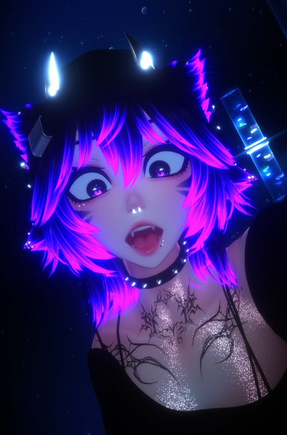 Kaii_VRC's tweet photo. Thank you guys so much for 100 Followers! 💜 https://t.co/si9Lprxb7a