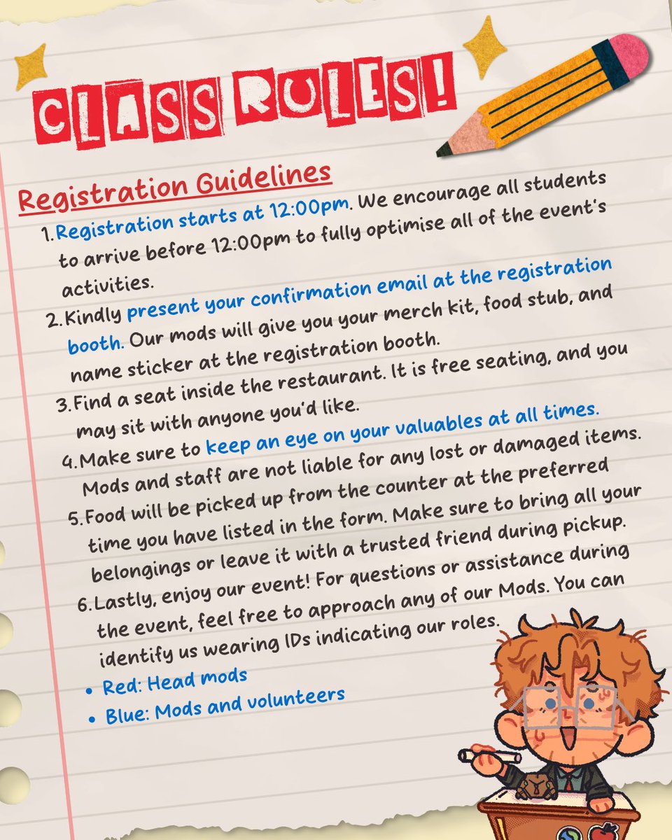 petrovaPH_CSE's tweet photo. Before we let our excitement get to us, let’s all go through our Class Rules 📋

Dear students, please adhere to these guidelines to have a fun and orderly time at #6_GRACE: Star Section of 2026! 🚀

We hope that everyone will be able to enjoy the event to the fullest! https://t.co/lbtv6NHnpe