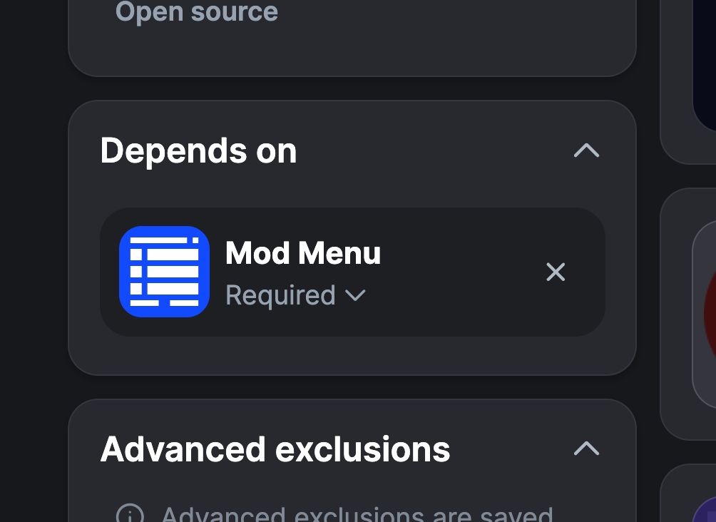 modrinth's tweet photo. Now available: View dependents of projects!

Quite possibly *the* most highly requested feature for many years now, you can now browse for projects that depend on other projects.

Also, browse for modpacks that contain the mods you're most interested in playing! https://t.co/kRvQWSR7Ft