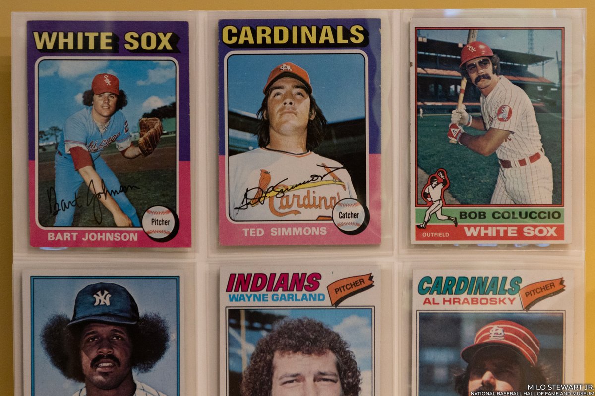 baseballhall's tweet photo. Bob Coluccio sported one of the best mustaches of his era – one that earned him a place in Cooperstown.
Learn more about the player dubbed "The Macaroni Pony" in this week’s edition of #CardCorner: https://t.co/PjsDKFE4gL https://t.co/jsBiUt9lgu