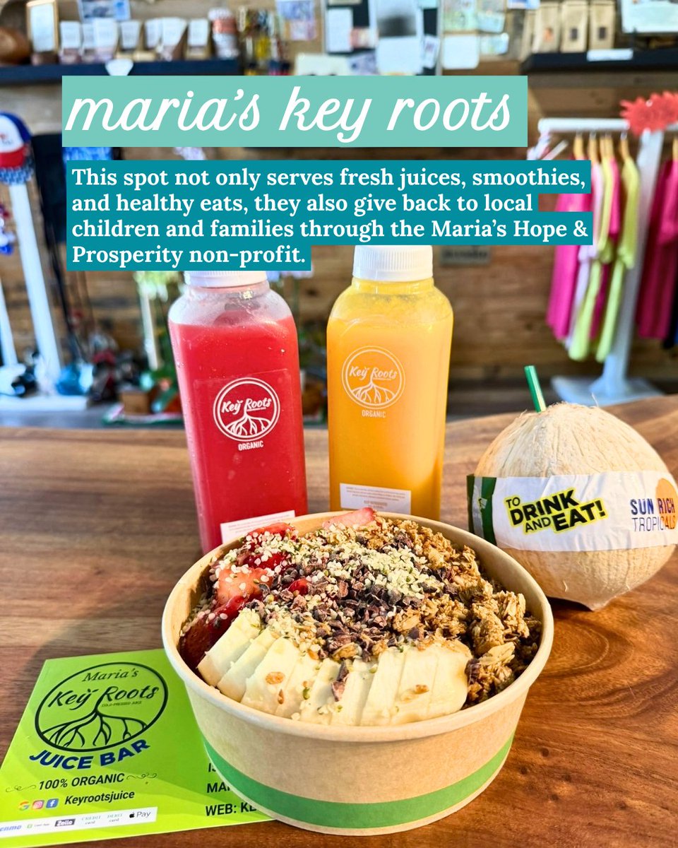 thefloridakeys's tweet photo. Fresh, local, and delicious!🍴

Check out these Islamorada spots for healthy and thoughtfully sourced eats. 

Which one are you trying first? https://t.co/eWOzZgSIrm