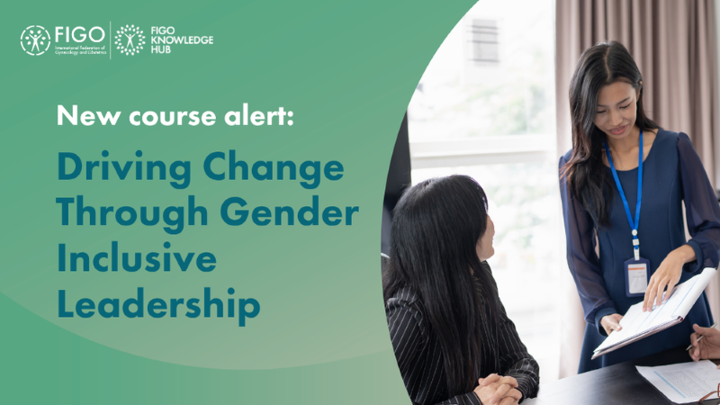 FIGOHQ's tweet photo. Access our online course aimed at closing gender gaps in health leadership has launched on the FIGO Knowledge Hub. It equips OBGYNs and other health professionals with practical skills to advance equity across health system leadership. 

Ready to strengthen your leadership impact? Find out more here: https://t.co/jcByJysuUI