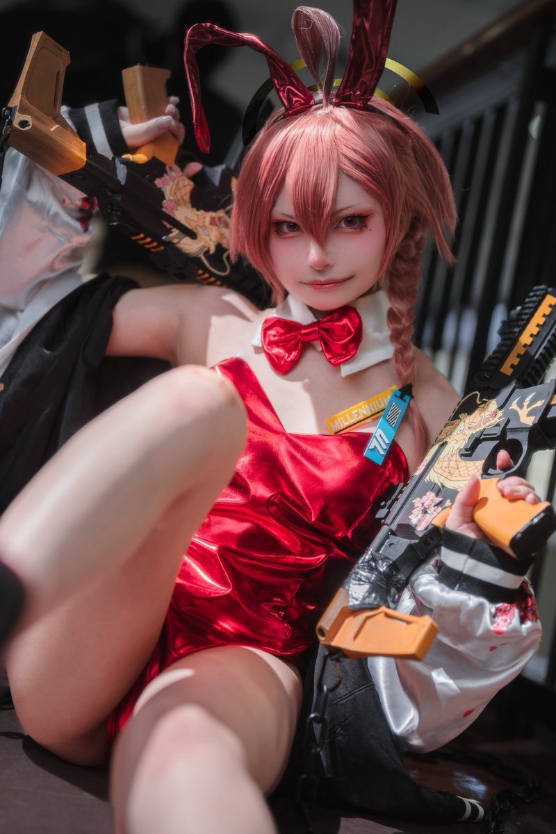 hinata_cos_00's tweet photo. ブルーアーカイブ 
美甘ネル バニーver.

  #バニーの日 https://t.co/1S6COSzZZm