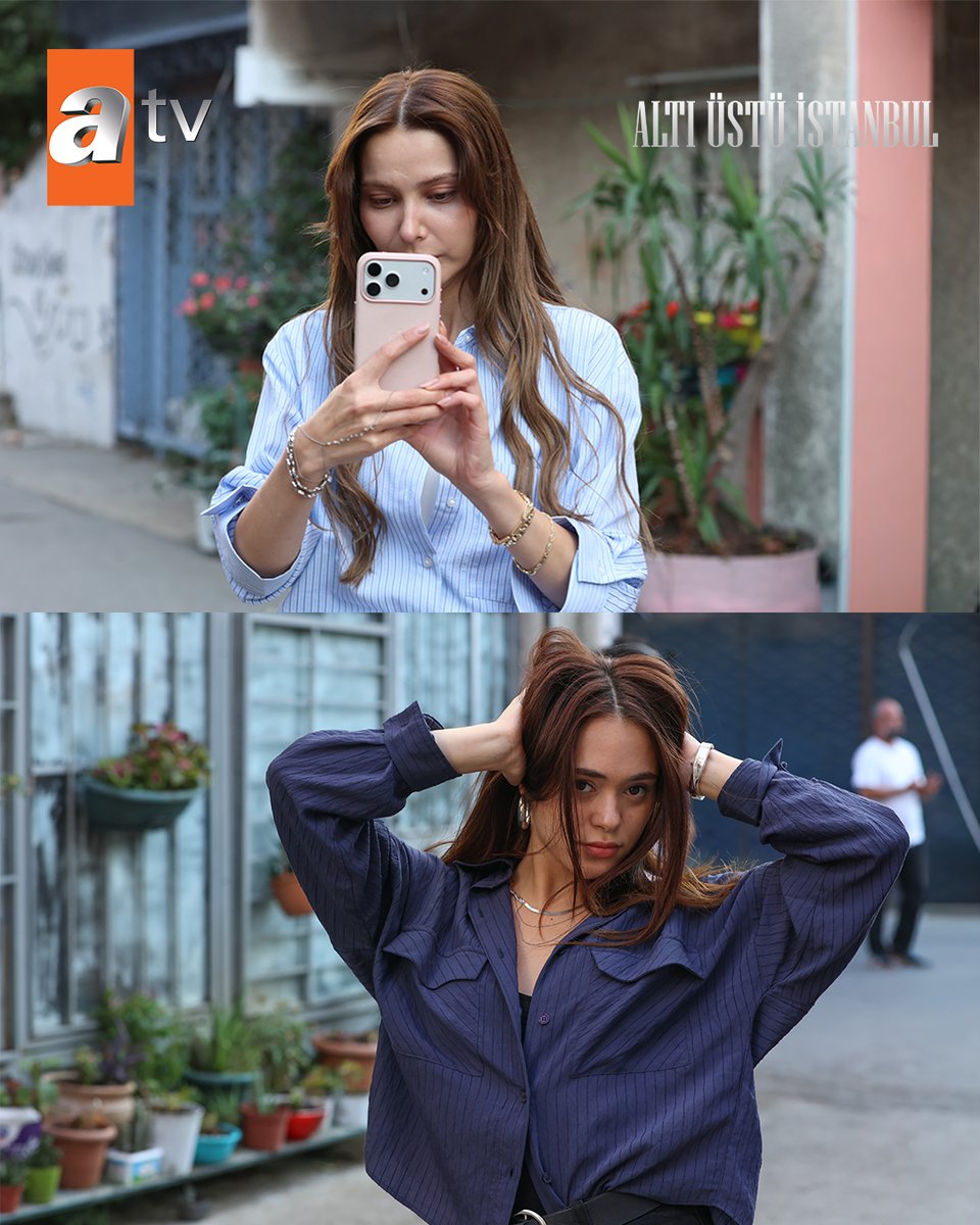 altiustuistdizi's tweet photo. Kayıt demeden önce ve sonra! 💗🤪

Altı Üstü İstanbul yeni bölümüyle Pazartesi 20.00’de atv’de!
#AltıÜstüİstanbul @atvcomtr https://t.co/8rtJHCWoZZ