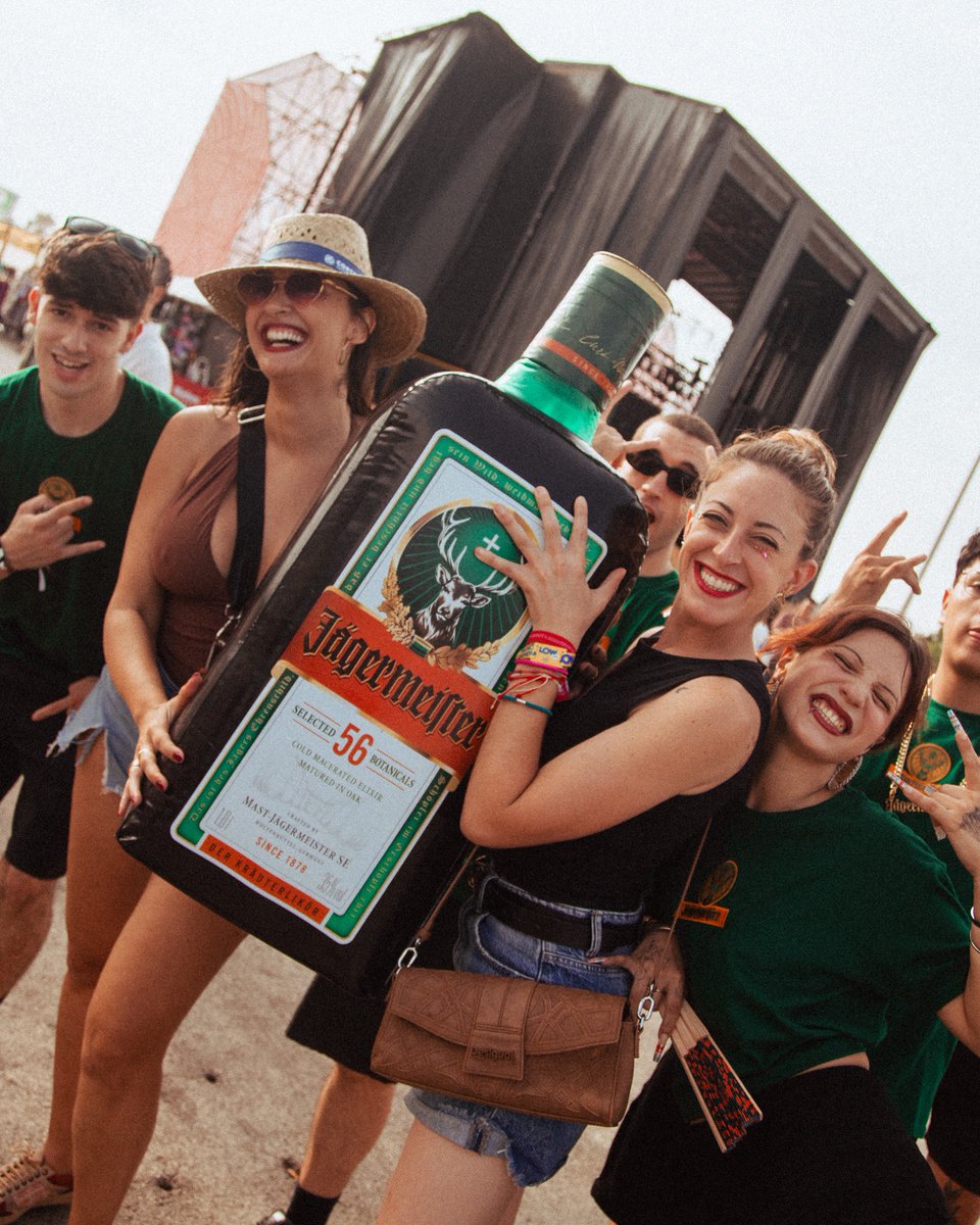LowFestival's tweet photo. A ver cómo superamos los días de #LOW2026... 🔥���� Siempre con un chupito de @Jagermeister_es bien frío. https://t.co/NwURpuc7sQ
