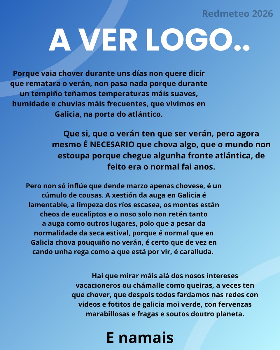 RedmeteoP's tweet photo. Bueno, algúns ídesme funar por isto, pero é a miña opinión 😉 https://t.co/G8OBO9yxPf