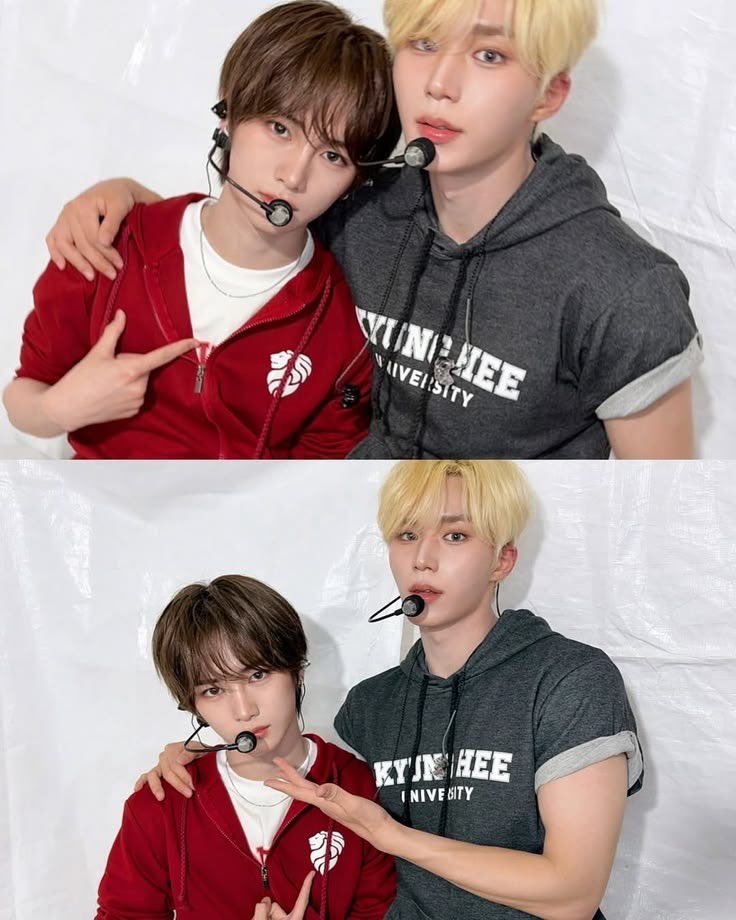 nanuanxine's tweet photo. idk why but Anxin being taken care of by Junseo is just so fucking cute 😭😭 like… WHY ARE YOU THIS CUTE, I CAN’T 💗

#anxin #junseo https://t.co/8xhkX386rL