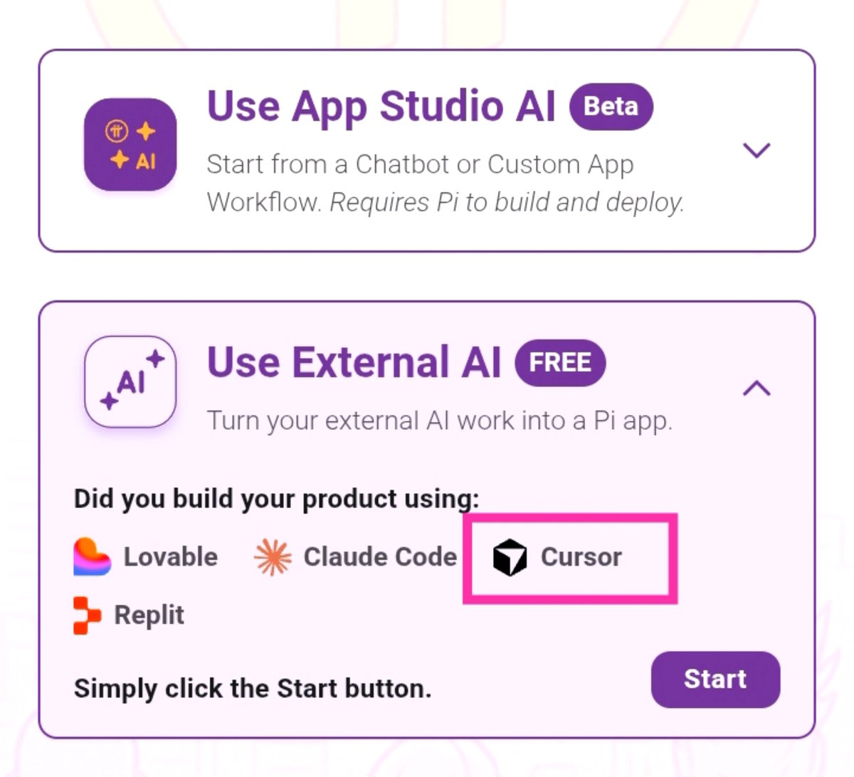 amr_nannaware's tweet photo. Pi Network just added Cursor to App Studio and now Cursor is part of SpaceX. What does this connection mean for the future of Pi? 🔥

BREAKING: SpaceX has officially acquired Cursor, the AI-powered code editor that Pi Network recently integrated into Pi App Studio! 🚀

Why this connection matters:

🔹 Pi Network added Cursor as an external AI tool in App Studio — allowing developers to build apps using Cursor, then deploy them to Pi's 60M+ user ecosystem.

🔹 SpaceX now owns Cursor — bringing AI code generation into the same ecosystem as Grok, SpaceXAI, and the world's most ambitious space technology.

This is a unique cross‑connection:

1️⃣ Pi App Studio is now part of the AI‑building pipeline — developers using Cursor (now SpaceX) can deploy directly to Pi.

2️⃣ AI meets blockchain meets real‑world utility — the tools building the future of AI are now connected to the tools building the future of decentralized finance.

3️⃣ A signal of where the industry is heading — AI, blockchain, and space technology are converging. Pi Network is positioned at the center of that intersection.

The future is being built by:
🤖 AI — Cursor, Grok, SpaceXAI
🌐 Blockchain — Pi Network, 60M+ users, 421K+ nodes
🚀 Space — SpaceX, Mars, beyond

Pi isn't just a crypto project. It's part of the infrastructure stack for the future of technology.

👇 What would you build with Pi + Cursor + Grok if you had the chance? 😉