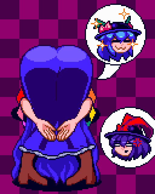 RaizzelDaizzel's tweet photo. Tenshi does the heart trend https://t.co/2ILmAPD22d