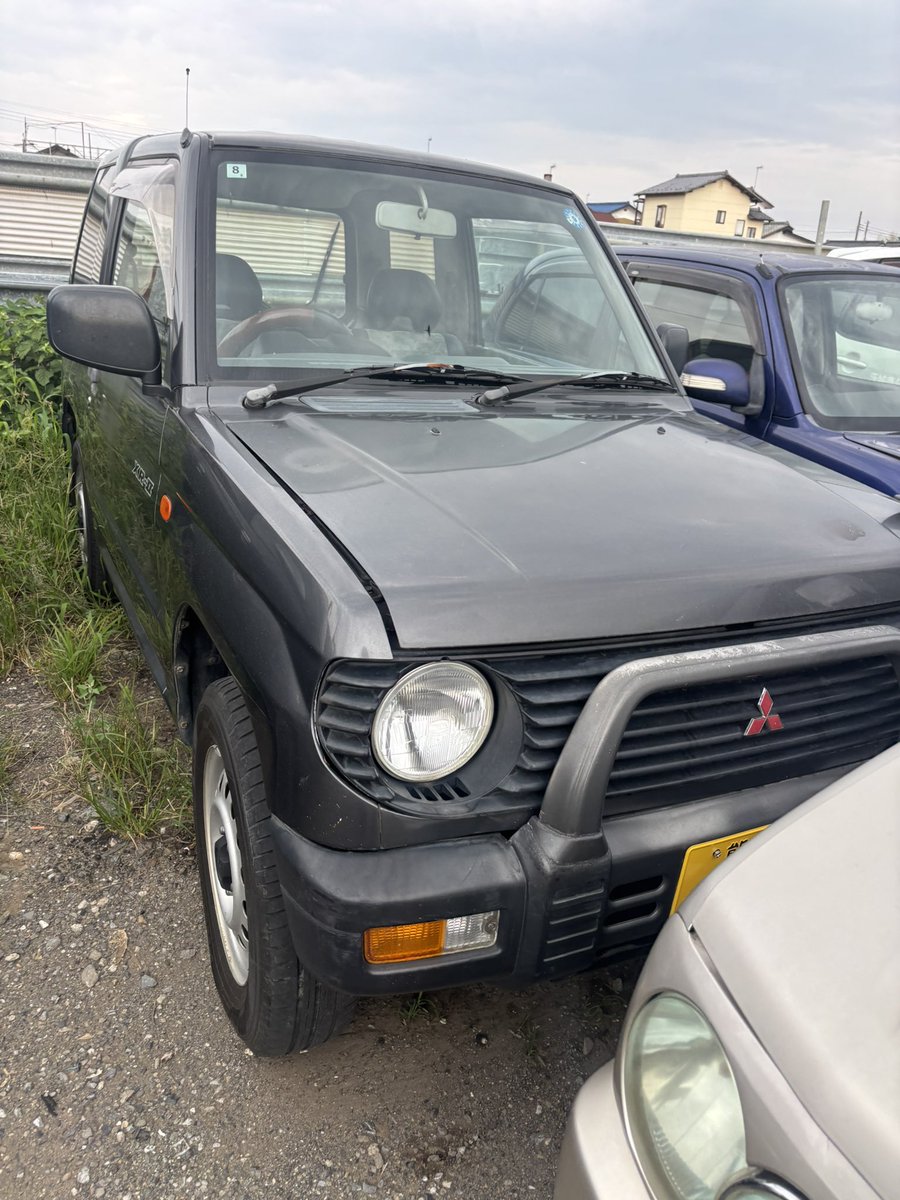jmpatsu25's tweet photo. パジェロミニ現状販売9万円です！
今月中のお支払い、引き取りで1万円値引きします！9年の８月まであります！ https://t.co/iSIoJxqYty