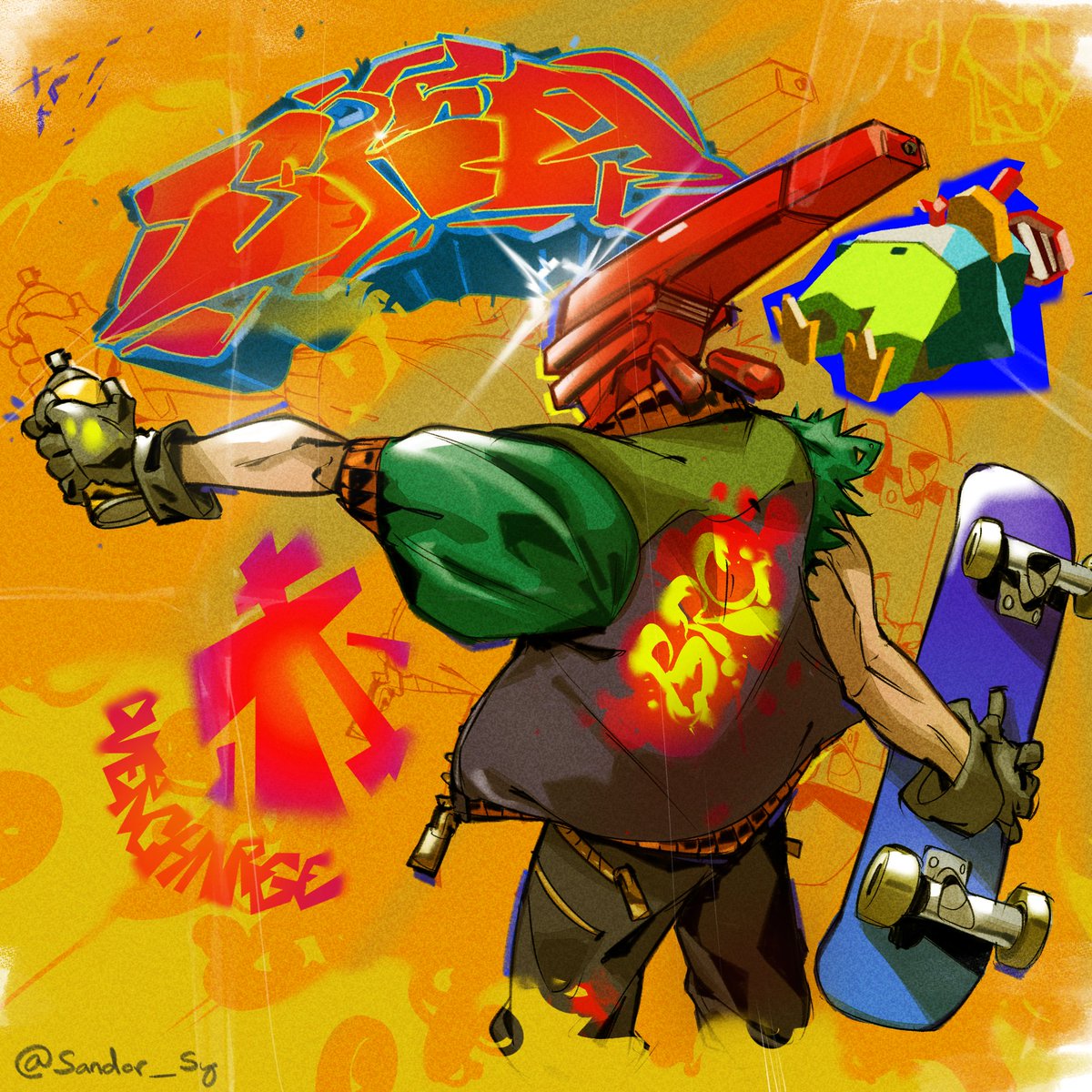 Sandor_Sy's tweet photo. - RED STYLE -
#fanart #brcf #videogameart https://t.co/FCEIBnMGQJ