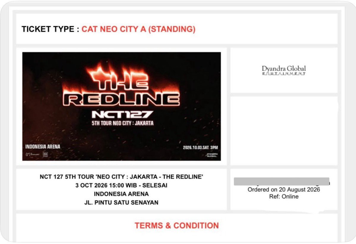 goconcertid's tweet photo. SECURED✅

3tix Neocity A
2tix Cat 7ab
1tix Cat 1

Thankyour for trusting us our loyal cust~
#nct127 #theredline #ticketingservice https://t.co/HrfvmE0FU4