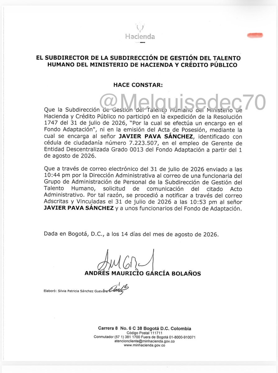 Melquisedec70's tweet photo. Aquí los documentos https://t.co/M21c6wIjEx