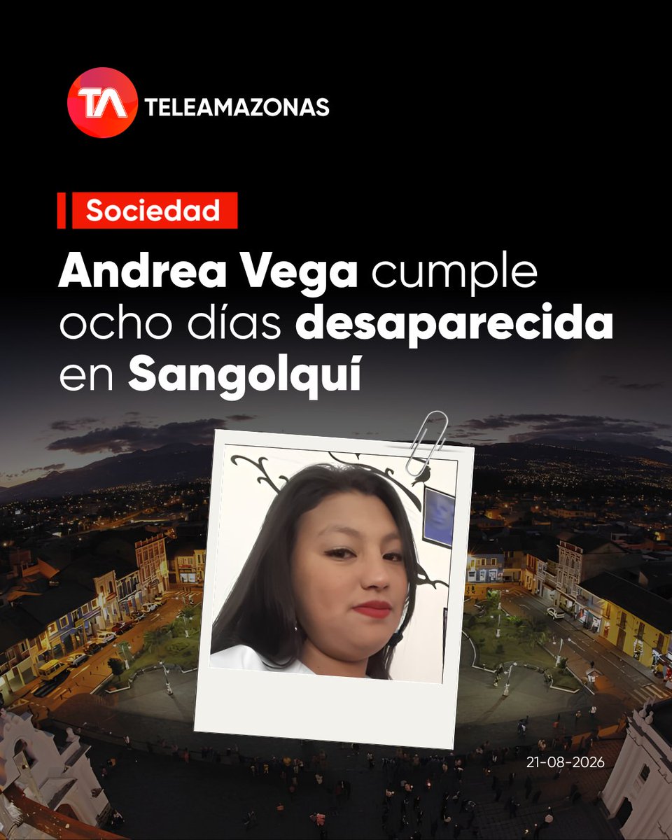 teleamazonasec's tweet photo. 🔎 https://t.co/xKfQt8NB1S 👉 Autoridades analizan videos de seguridad y versiones contradictorias de tres personas que estarían vinculada a la desaparición de #AndreaVega en #Sangolquí. https://t.co/TQM83MnGcW