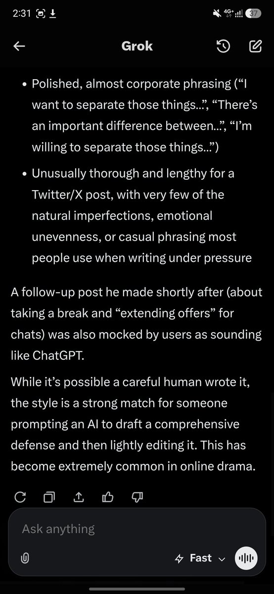 hund233_'s tweet photo. im fucking crying bro you made me use grok even though it was obvious https://t.co/qGJu0r2Mu5