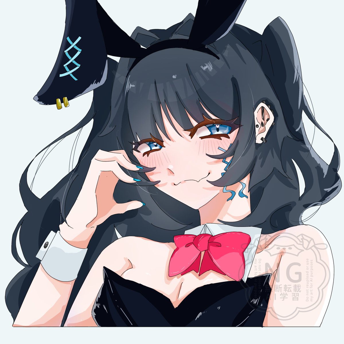 RINo_ouchi's tweet photo. 8.21🩵
#バニーの日
#絵柄が好みって人にフォローされたい https://t.co/Q2GoxGnP5C