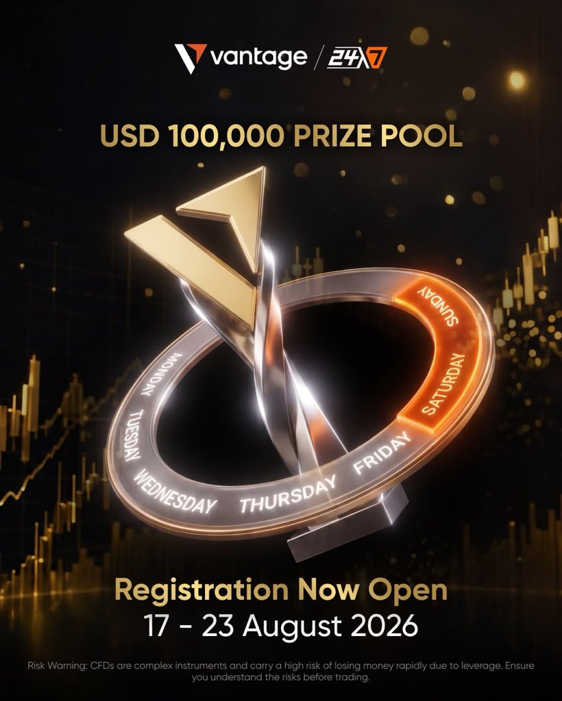 Niphe0x's tweet photo. I’m turning this weekend into a gold trading challenge. 🏆

@vantagemarkets  is offering USD 100,000 across 10 prizes in its XAUUSD247 Weekend Gold Trading Championship. To qualify, I need to meet the USD 100 minimum net-deposit requirement after opting in.

Eligible positions must be held for at least three minutes to count. Want to compete?

Want to compete? https://t.co/3nM7o6weVX

Surya Trading Tips, 凉兮 and TraderNick will be trading live too. I want to see which approach holds up over the weekend.

#XAUUSD247 #GoldTrading #VantageMarkets #TradeGold #WeekendTrading #GoldCFDs #vantage247 #24HourGol