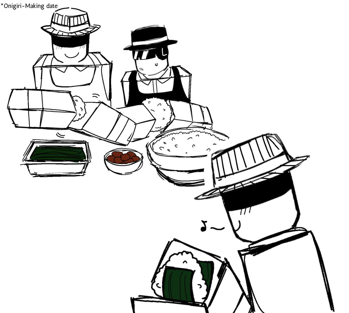 WhiteDaikooon's tweet photo. #doublefedora https://t.co/JEHIWsylnB
