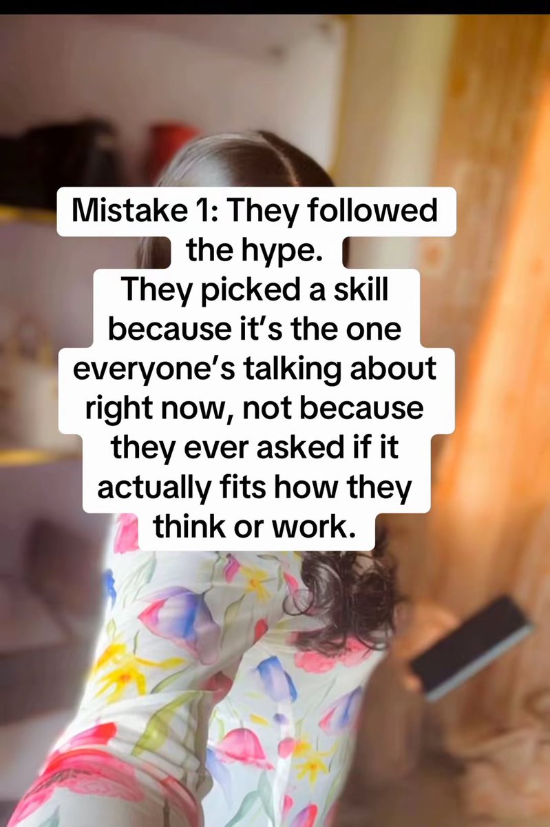 Eunicechioma2's tweet photo. Most people pick a tech skill for the wrong reasons. Here’s what I’ve seen after coaching 200+ people, and how I found my own lane.
#TechCareersNigeria #CareerClarity #MoonTechLife #LearnTechFree #BreakIntoTech https://t.co/otZWIm08dp